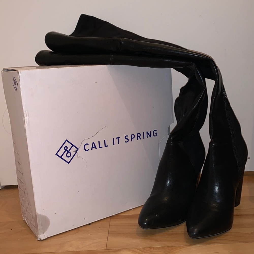 Call it Spring Aldo Fontana High Knee Waterproof Boots